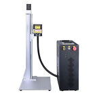Jpt Mopa M7 200w Fiber Laser Cutting Engraver Machine With 800mm Lifting Rotary