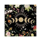 Altar Cloth - Floral Moon Phases - 19 2  X 19 2  - 100  Polyester 