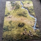 Battle Game Map For Dnd- Tabletop Board Game Map For Dungeons And Dragons 5x6 Ft