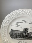 Grace Methodist Vtg 1951 Homer Laughlin Church Plate Lindenhurst L i  New York