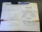 Vintage 1946 Christmas Menu With Santa Claus Illustration