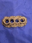 Vintage Hollywood Regency Vanity Dresser Lipstick 4 Tube Holder