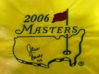 Jack Burke Signed Autographed 2006 Masters Golf Flag Framed Psa dna  al85638