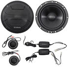 2-pairs Hifonics Zs65c 6 5  400 Watt Component Car Audio Speakers