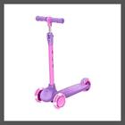 Jetson Kids Trike Kick Scooter Led Lights Folding Purple pink Gem Learn Grow