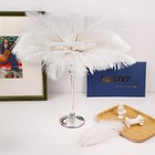 30pcs White Ostrich Feathers Bulk 8-10  Wedding Party Centerpieces Diy Craft