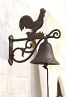 Cast Iron Rustic Vintage Western Farmhouse Rooster Chicken Door Wall