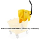 Open Box - Side Press Wringer For Commercial Mop Bucket  26 And 33 Qt -yellow