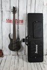Ibanez Btb806ms Multi Scale 6 String Electric Bass Guitar Trans Gray Flat W Case