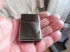 Vintage Zippo Cigarette Lighter  black Ice  we Stand United  dated J 01