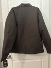 Dickies Men s Insulated Eisenhower Jacket Sz 2xl Dark  Brown Quilted Interior 