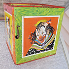 Vintage 1953 Metal Mattel Clown Design Jack In The Box  Non Working Repair Parts