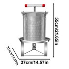 Honey Press Extractor Beekeeping Manual Honey Press Machine Tool Stainless Steel