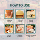 Dumpling Maker Kit Stainless Steel Dumpling Mold Maker  Momos For Easy Dumpling 