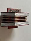 Vintage Czechoslovakia 4 Button Concertina Accordion Squeeze Box