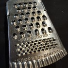 Vintage Stainless Steel Vegetable Slicer Grater Chopper Mincer Shredder