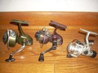 Vintage Lot Of 3 Shakespeare Spinning Fishing Reels 2052 - 2171 - 2500 Repair 