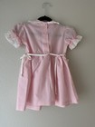 Vintage 1980s Strawberry Shortcake Girls Striped Collared Pinafore Dress No Tag 