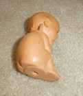 Vintage Cameo Rose O neill Kewpie Sitting Vinyl Character Doll 3 5  Tall