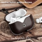 Earphone Earpod Cover Luxury Case For Apple Airpod Pro Leather Protective Skin