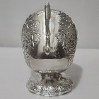 Vintage Leonard Silver Plated Ornate Sugar Bowl candy Dish Scuttle No Scoop