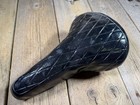 Old School Bmx Mx Fuan Seat Cross Hatched Saddle Oldschool Freestyle Race Bmx