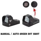 Swampfox Sentinel Rmsc 1x16 Red green Dot Reflex Sight Auto   Manual Brightness