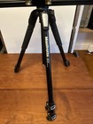 Manfrotto 055 Aluminium 3-section Tripod With Mvh502ah Fluid Video Head