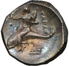 Calabria  Tarentum  Ca  332-302 Bc  Ar Stater  Ngc Choice Au