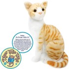 Tobias The Orange Tabby Kitty Cat  13  Plush Stuffed Animal