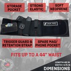 Belly Band Holster For Concealed Carry By Bear Armz Tactical    S w Glock Sig 