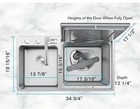 Fotile Sd2f-p3 2-in-1 In-sink Dishwasher Drop-in Stainless Steel Black