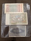 1923 German Marks Six Bills