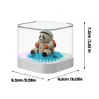 Panda Astronaut Woodcrafts Notepads With Light Plug-in battery 3d Panda D3 Sch