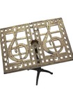 Vintage Brass Treble Clef Sheet Music Stand Pedestal Book Display Decor