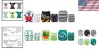 Reusable Baby Cloth Diapers 6 Pack   12 Inserts