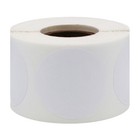Circle Dot Stickers   1 5  Inches Round - 500 Pack   Pick One Color