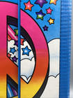 Vintage 80 s Lisa Frank Trends Peace Sign Trapper Keeper Notebook Binder