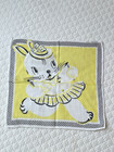Adorable Set Of 5 Vintage Children s Cotton Handkerchiefs From The 1940s   1960s 