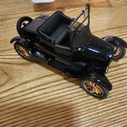 Danbury Mint 1925 Ford Model T Runabout Pickup Black Diecast 1 24 Scale W Box
