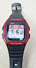 Casio Illuminator W-96h Red   Black Mens Watch New Never Worn