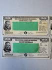 Us Saving Bond Roosevelt  50 1981-85 Series Ee Uncancelled One Bond Read