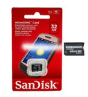 32gb Sandisk Retail Class 4 Microsd Card W  Memory Stick Pro Duo Adapter For Psp