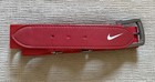 Nike Youth Baseball Belt Red Adjustable One Size Athletic Sportswear