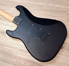 2026 Elite   Stratocaster Style Guitar W  Gilmour Mod Satin Black Sss Maple Neck