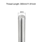 M10x300mm Fully Threaded Rod 1 5mm Pitch 304 Stainless Steel Right Hand