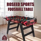 46  Full Size Foosball Table  Soccer Game Table With Footballs For Game Room    