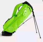 G fore Vessel Daytona Plus Carry Stand Bag 4-way Gfore Neon Lime Green Nwt