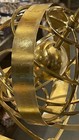 Vintage Brass Armillary Sphere Globe     Elegant Astronomical Decor For Home 