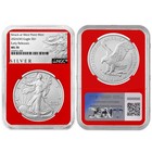 Presale - 2026  w   1 American Silver Eagle 3pc Set Ngc Ms70 Er Als Label Red